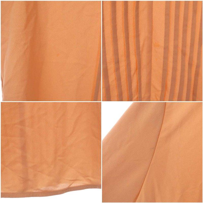 アナイ ANAYI 20AWジョーゼット袖ボリュームプリーツブラウス プル