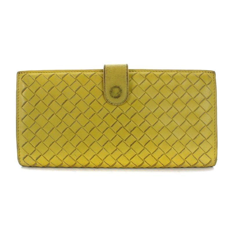 ボッテガヴェネタ BOTTEGA VENETA 長財布 二つ折り イントレチャート ボッテガヴェネタ BOTTEGA VENETA 長財布 二つ折り イントレチャート