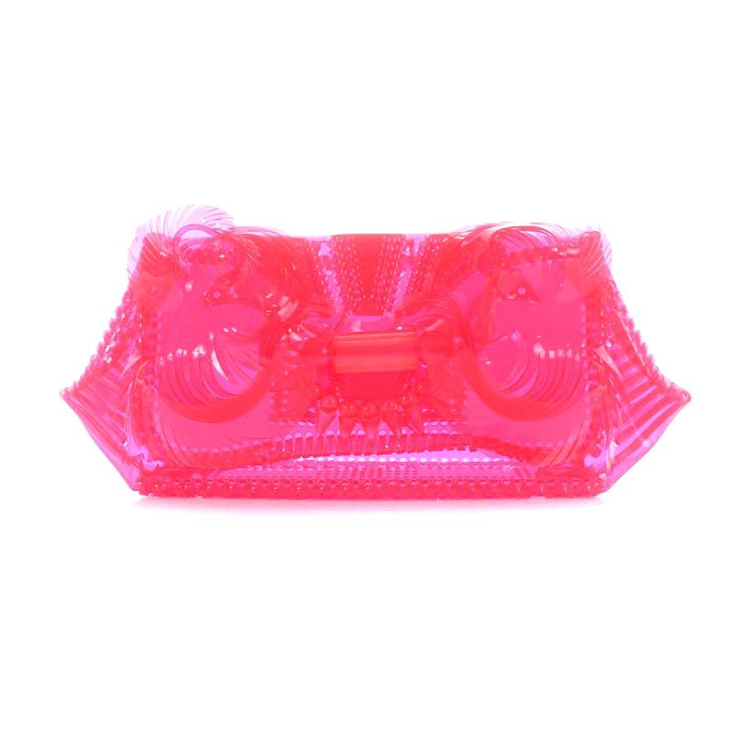 マメ mame Vinyl Chlouide Clutch Bag PVC クラッチバッグ ファースト