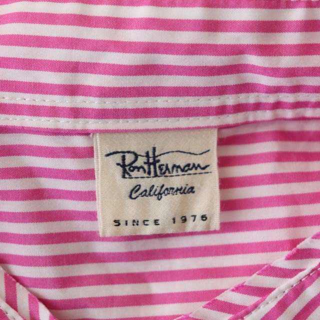 ≪超目玉☆12月≫ 夏に映える ロンハーマン ストライプ コットン