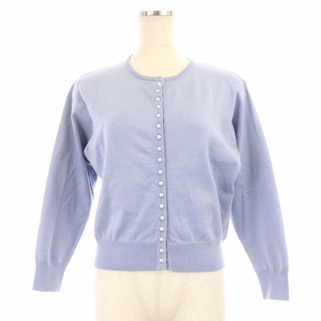 アプワイザーリッシェ 22SS パール釦ニット×フレアスカート ニット