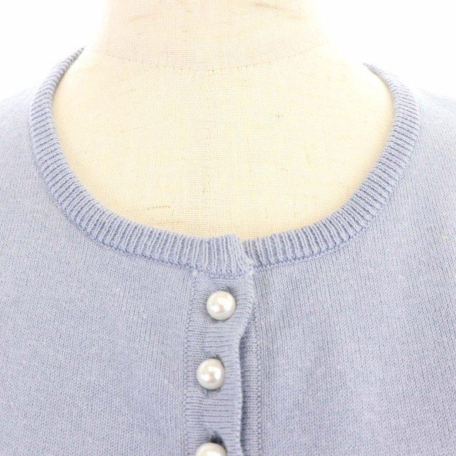 アプワイザーリッシェ 22SS パール釦ニット×フレアスカート ニット