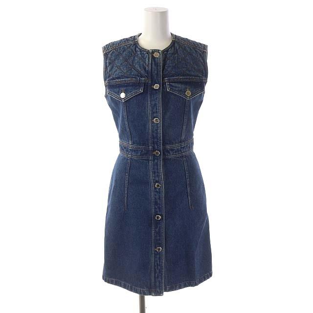 ルイヴィトン LOUIS VUITTON ノースリーブ デニムワンピース