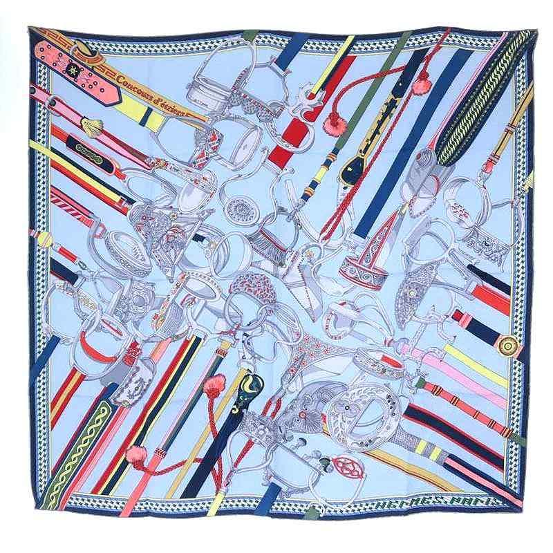 今日の超目玉】 エルメス カレ90 Concours d'etriers エトリエの競演