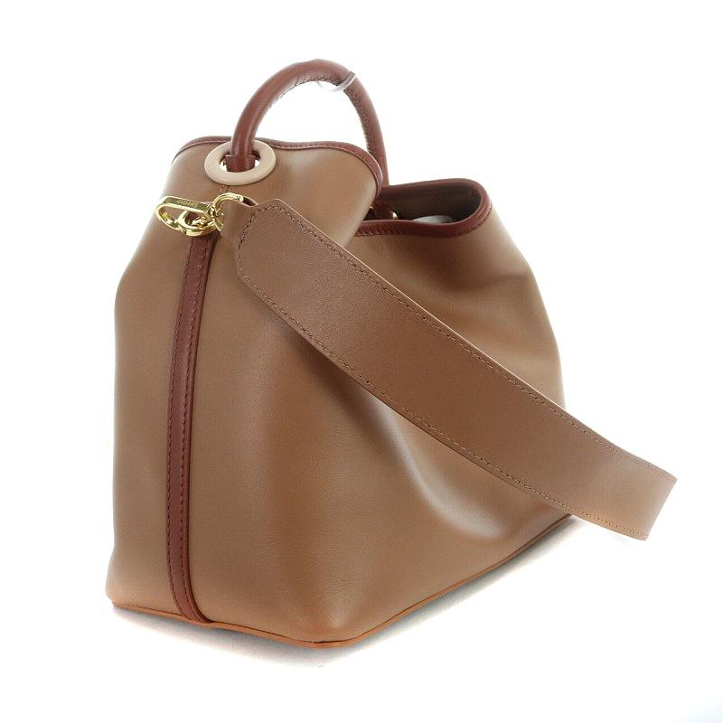 エレメ elleme RAISIN LARGE STRAP ハンドバッグ ショルダーバッグ