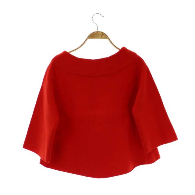 定休日以外毎日出荷中] J&M Davidson セーター 総柄 ネイビー×レッド S