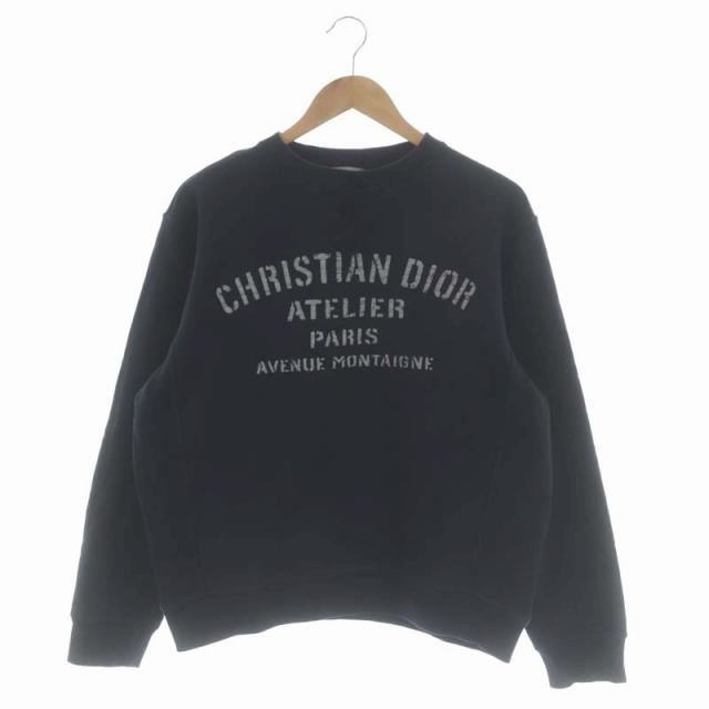 ディオール Dior クルーネック アトリエロゴ スウェット 長袖 トレーナー-