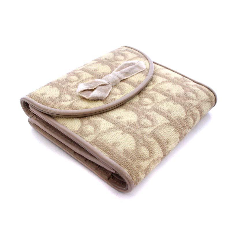 クリスチャンディオール Christian Dior トロッター 財布 二つ折り