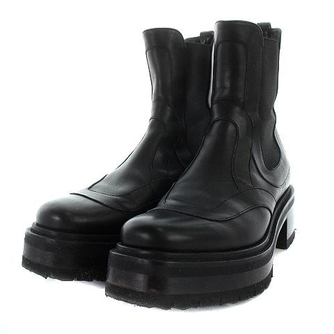 ピエールアルディ サイドゴアブーツ ショートブーツ 24.5cm 黒 | tspea.org