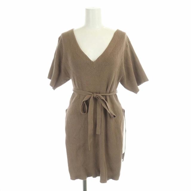 スナイデル snidel 20AW ニットセットアップ 上下 カットソー 半袖