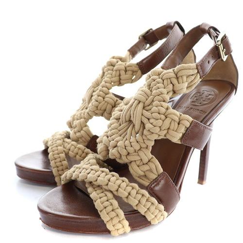 トリーバーチ TORY BURCH オープントゥ サンダル ピンヒール