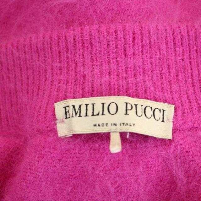 エミリオプッチ EMILIO PUCCI モヘヤ ワンショルダーニット セーター