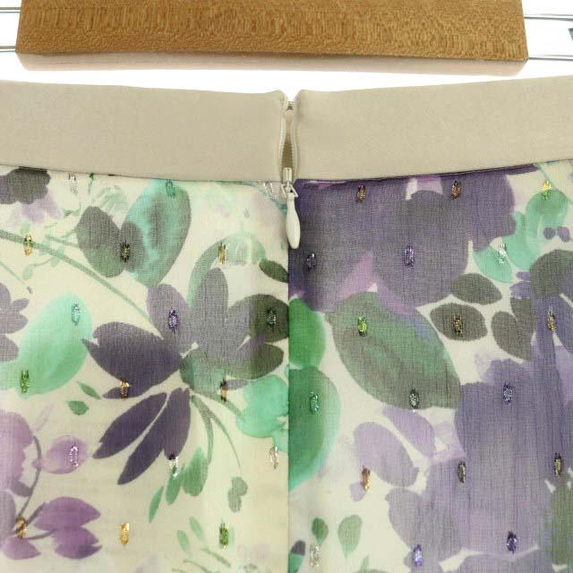 未使用品 ジルスチュアート JILL STUART 21AW クレアフラワースカート