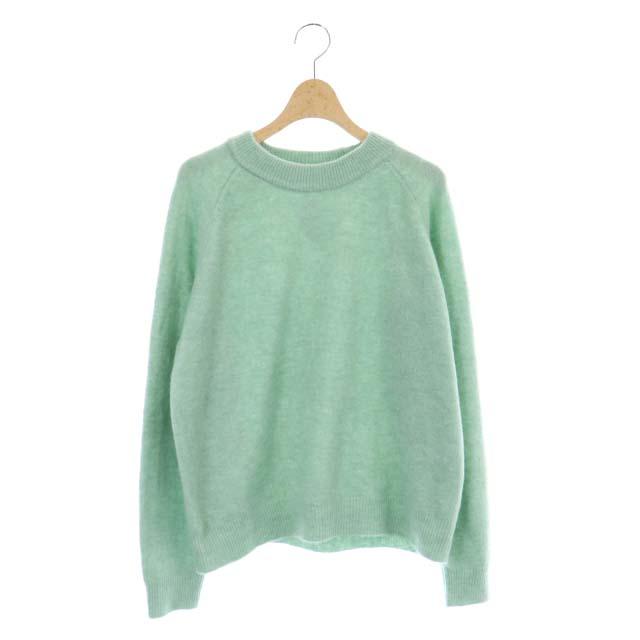 ザラ ZARA ニット セーター 長袖 ウール混 M 緑 グリーン /MF OS レディース :170-402303060447:ブランド古着販売のベクトル 通販 〖ザラ〗ZARA クルーネックカーディガン (S) グレー 綿混 無地 長袖