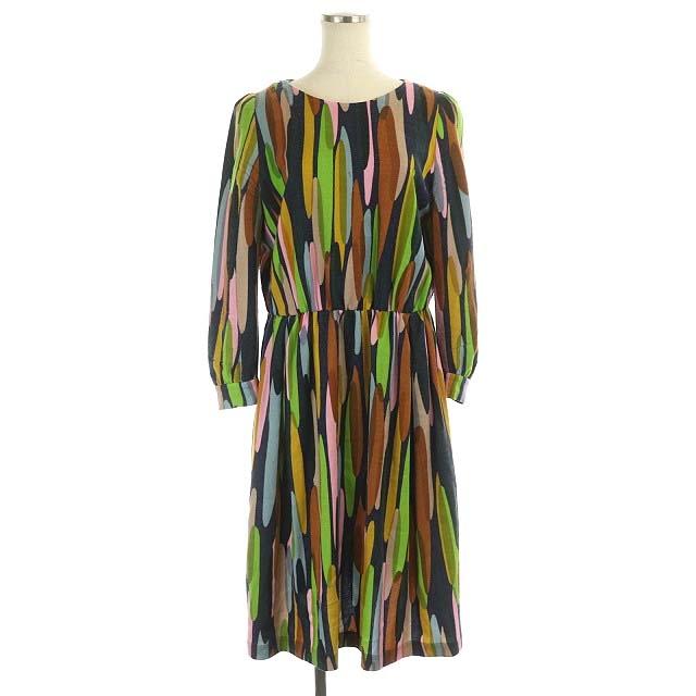 ミナペルホネン mina perhonen waterfall ワンピース セミフレア 総柄  