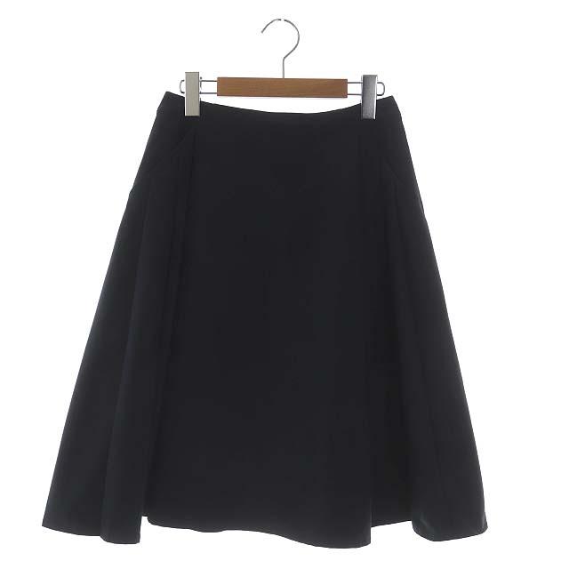 ルネ Rene basic レイニー ウオータープルーフ フレア スカート 膝丈  