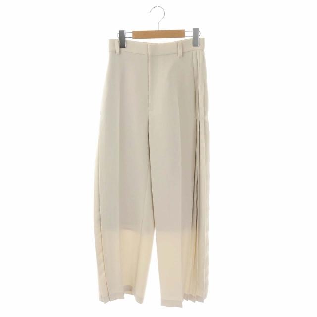 ルシェルブルー LE CIEL BLEU 21SS Side Pleated Pant サイドプリーツ