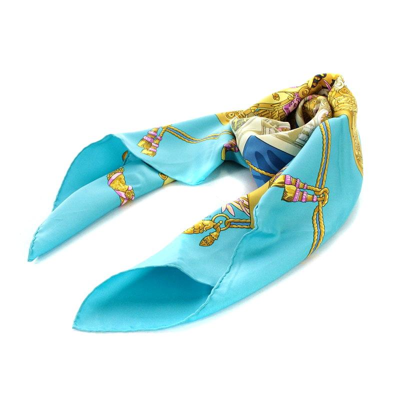 エルメス HERMES カレ90 HOMMAGE A CHARLES GARNIER スカーフ シルク