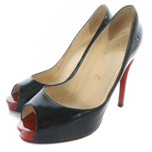 クリスチャンルブタン Christian louboutin パテントオープントゥ