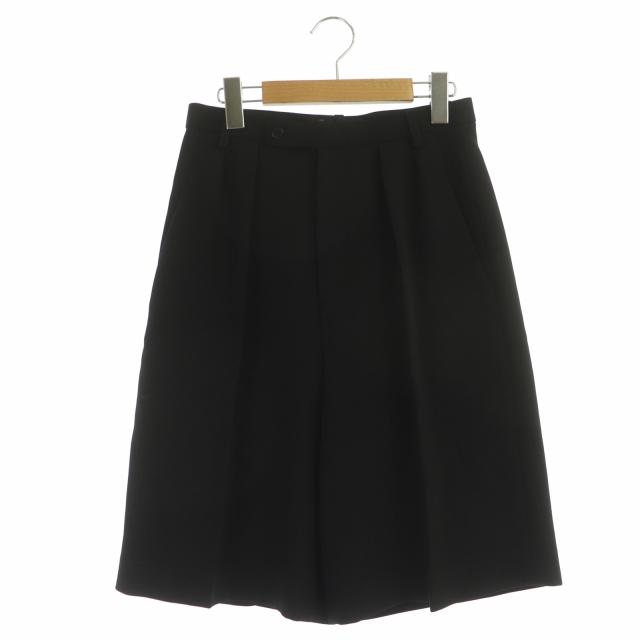 未使用品 スタイリング styling/ 23SS ツータックハーフパンツ ワイド