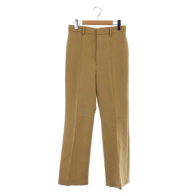 オーラリー AURALEE 21AW TENSE WOOL DOUBLE CLOTH PANTS ピンタック 