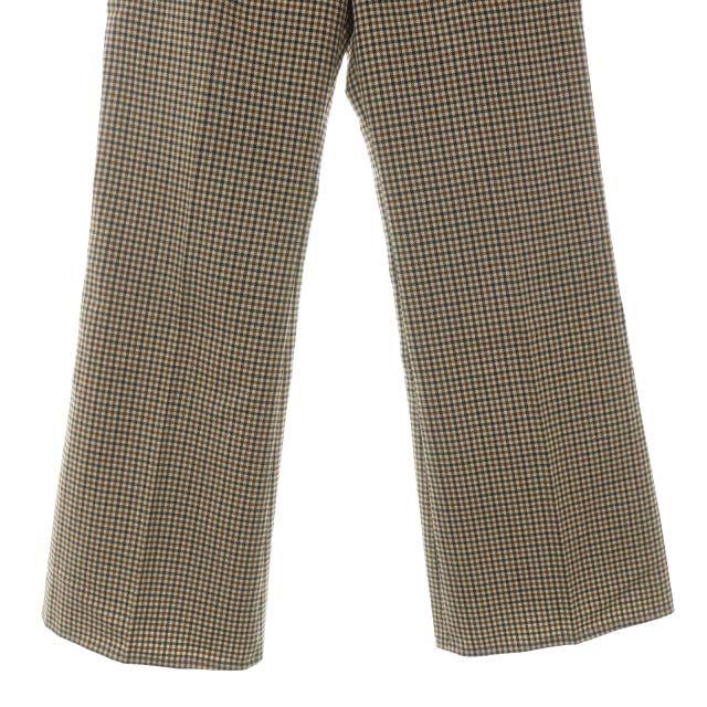 リジェール アパルトモン MOON Flare Pants チェック フレアパンツ  