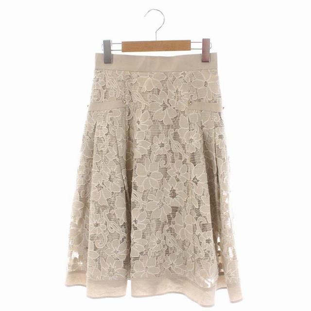 アプワイザーリッシェ Apuweiser-riche オパールレースフレアスカート  