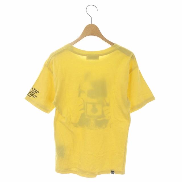 ヒステリックグラマー HYSTERIC GLAMOUR 22SS HYS PHOTOGRAPHER Tシャツ カットソー 半袖 F 黄色