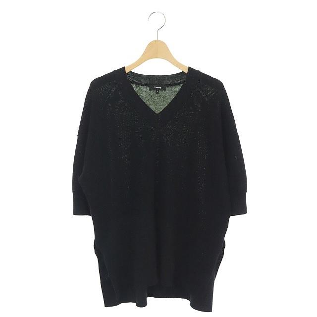 セオリー theory 23SS Dry Cotton 2 Karenia VNK ハーフスリーブニット