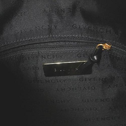 ジバンシィ GIVENCHY ジャガード ワンショルダーバッグ ハンドバッグ 切替 黒 ブラック /SR33 ■OH レディース｜vectorpremium｜09