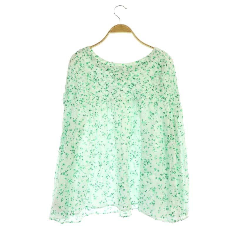 マーレット Merlette 23SS SONGES 花柄 ロングスリーブスモッキング 