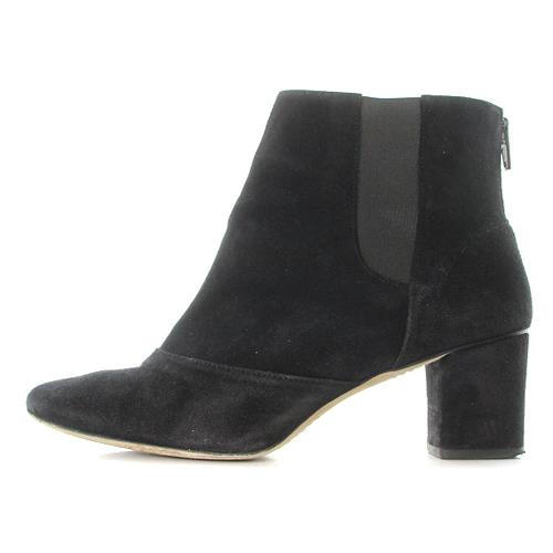 レペット Repetto バックジップ サイドゴア スクエアトゥ ブーツ 