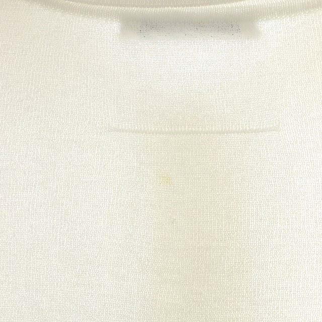 スローン SLOANE ニットポロシャツ 半袖 4 白 ホワイト /DF □OS