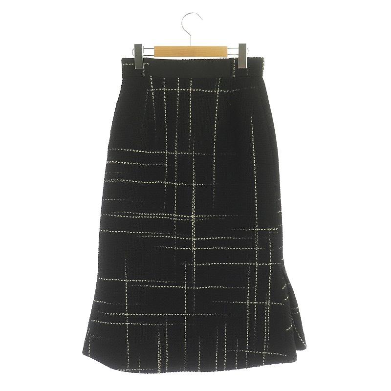 アドーア ADORE 22AW クラシカルツイードスカート マーメイド ミモレ丈  