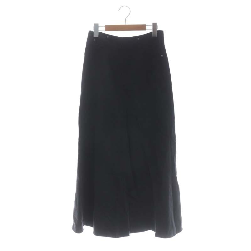 プラージュ Plage CHARMセミフレアスカート マキシ丈 ロング タック 36  