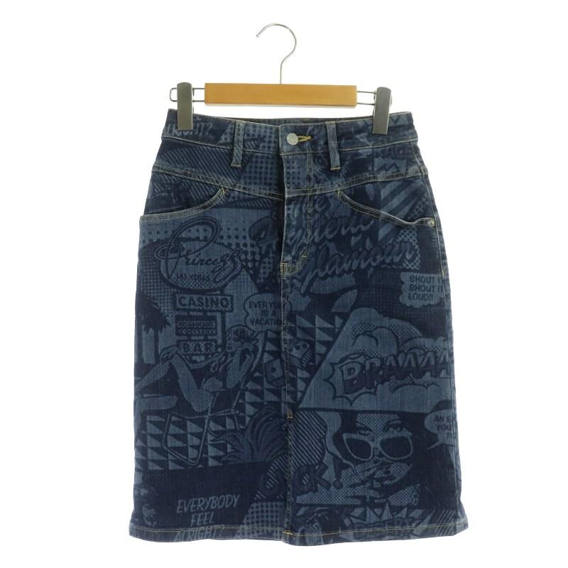 ヒステリックグラマー HYSTERIC GLAMOUR ブリーチ加工 ガール デニム  