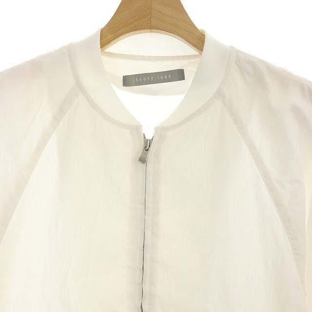 セオリーリュクス theory luxe 23SS Crisp Linen Dipti str ブルゾン 