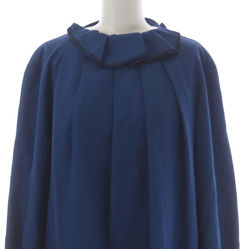 ニナリッチ NINA RICCI 22SS プリーツ シフトドレス ワンピース 