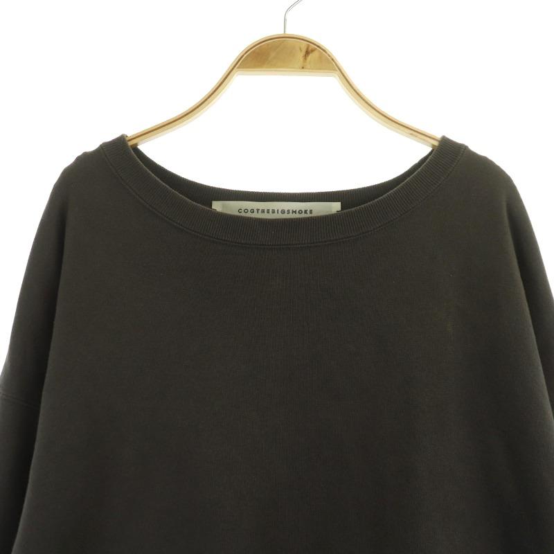 cogthebigsmoke パフスリーブ　スウェット　トレーナー cogthebigsmoke パフスリーブスウェットトレーナー