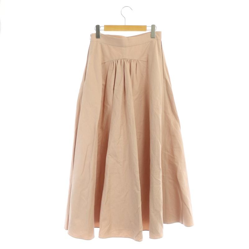 エブール ebure 22SS Linen Cotton Twill Flare Skirt スカート フレア