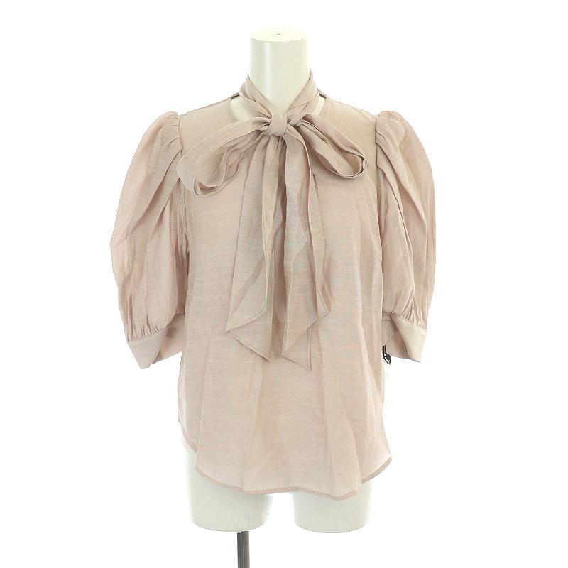 未使用品 ハーリップトゥ 23SS Just Because Two-Way Blouse