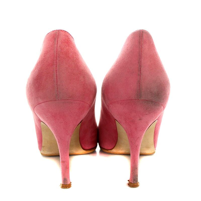 マノロブラニク MANOLO BLAHNIK パンプス ポインテッドトゥ スエード  