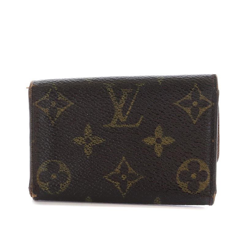 ルイヴィトン LOUIS VUITTON ミュルティクレ6 モノグラム キーケース 6連 茶 ブラウン M62630 /YB レディース｜vectorpremium｜02