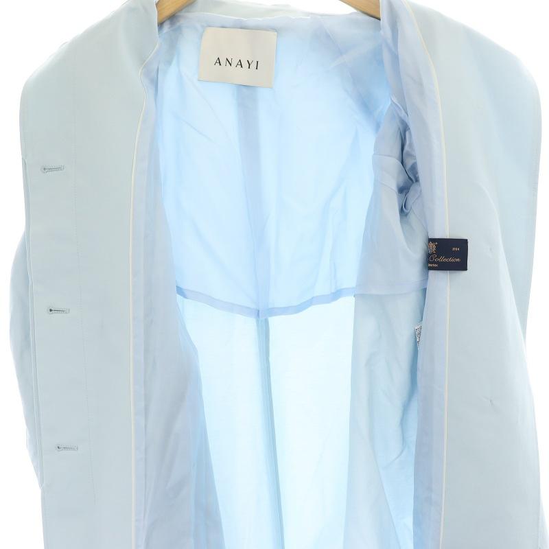 アナイ ANAYI 22SS イタリアンコットンステンカラーコート スプリング