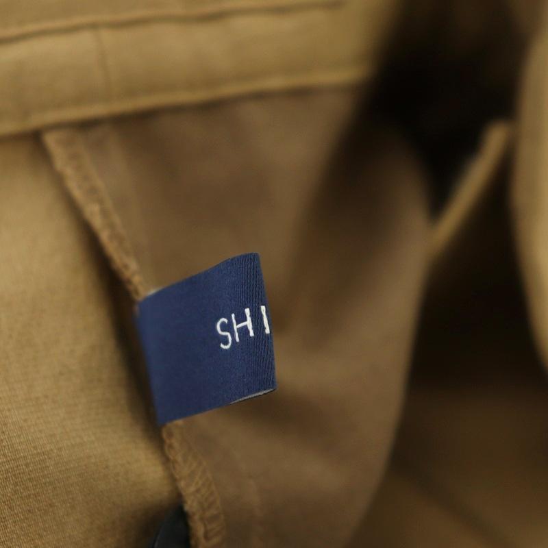 シップス SHIPS 23SS 接触冷感 ストレッチパンツ テーパード ジッパー 