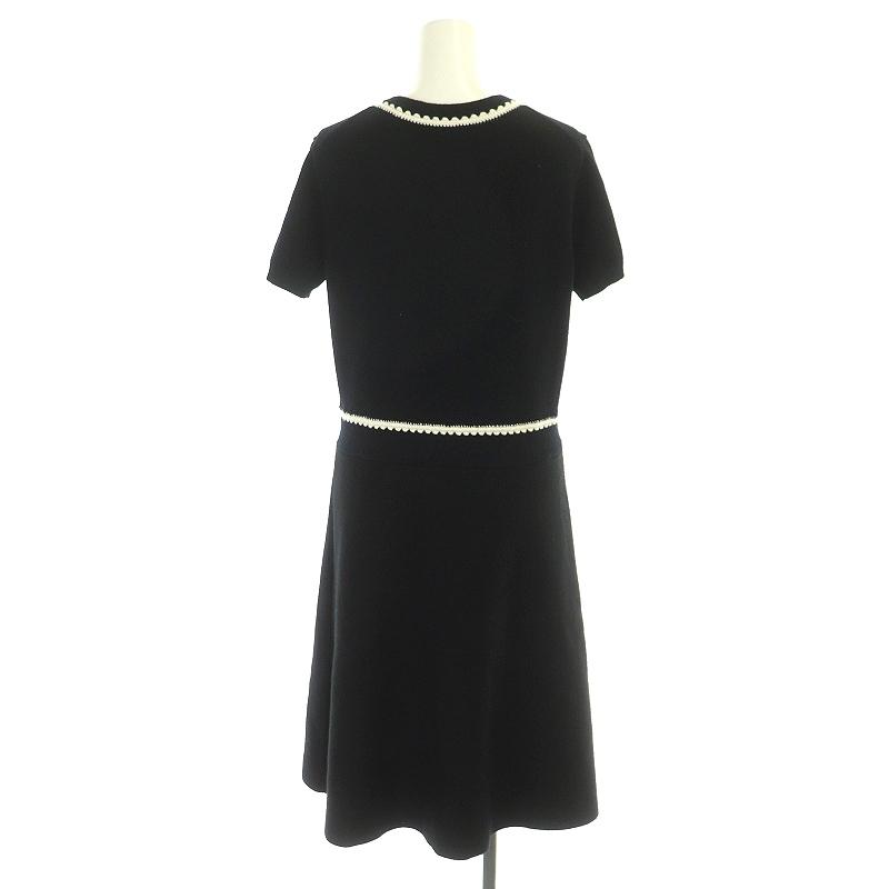 ポールカ PAULE KA 2点セット カーディガン ニット ワンピース ひざ丈  