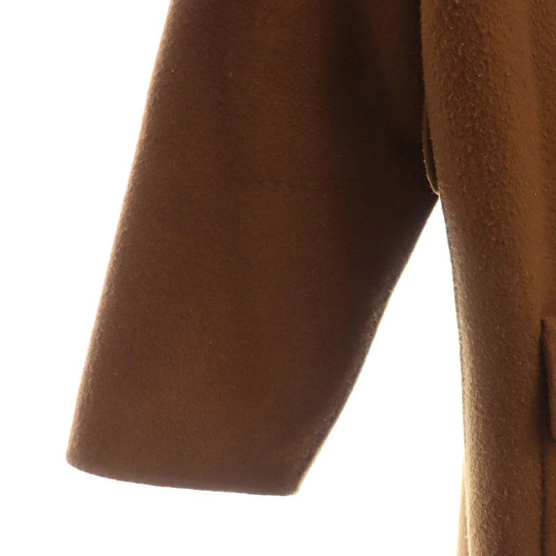 BLENHEIM ブレンヘイム　ウールジレ コート BLENHEIM(ブレンヘイム) ダブルフェイスパールボタンロング