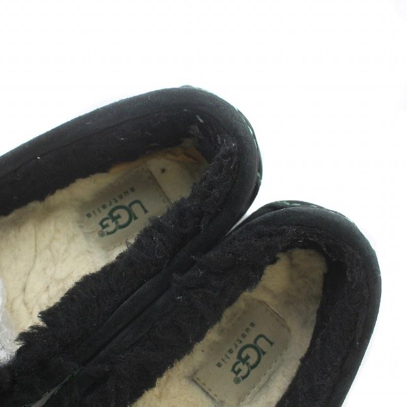 アグ UGG モカシン スリッポン チェック スタッズ ムートン 5 
