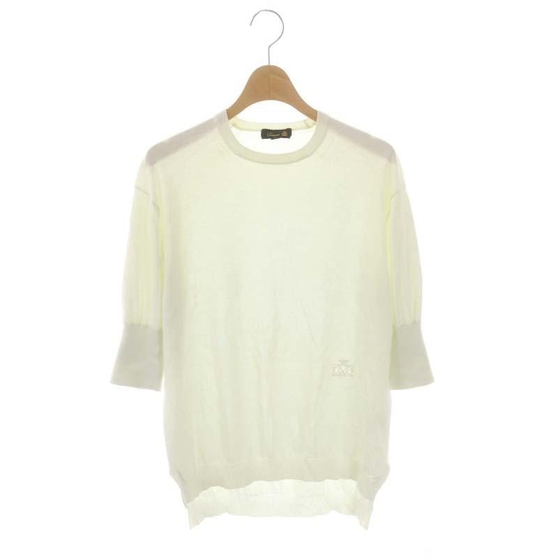 ドゥロワー コットン天竺ショートスリーブ - ノースリーブ 