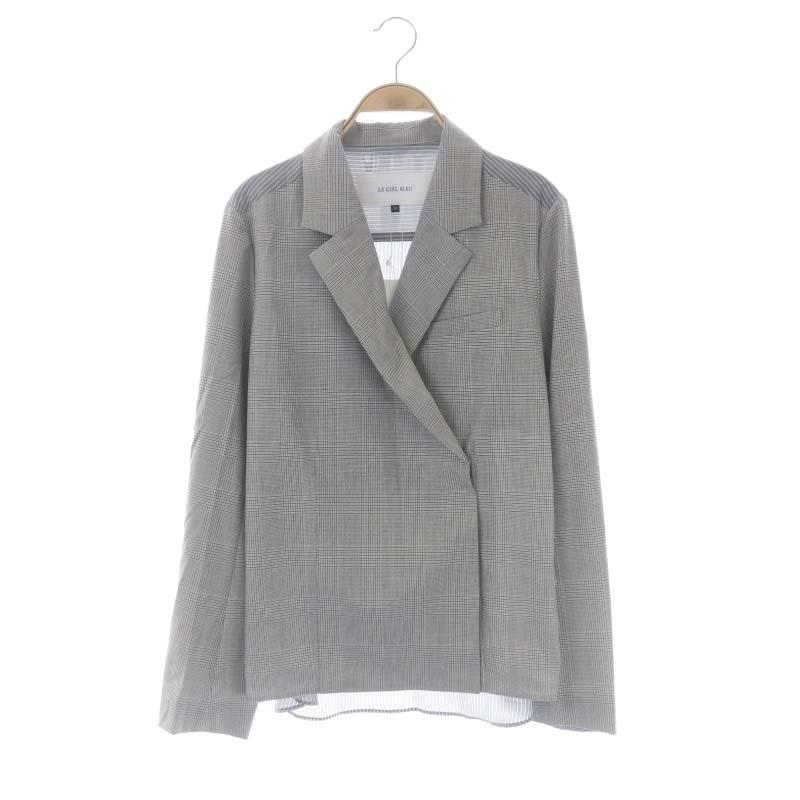 未使用品 ルシェルブルー 23SS Blazer Shirt ブレザーシャツ 